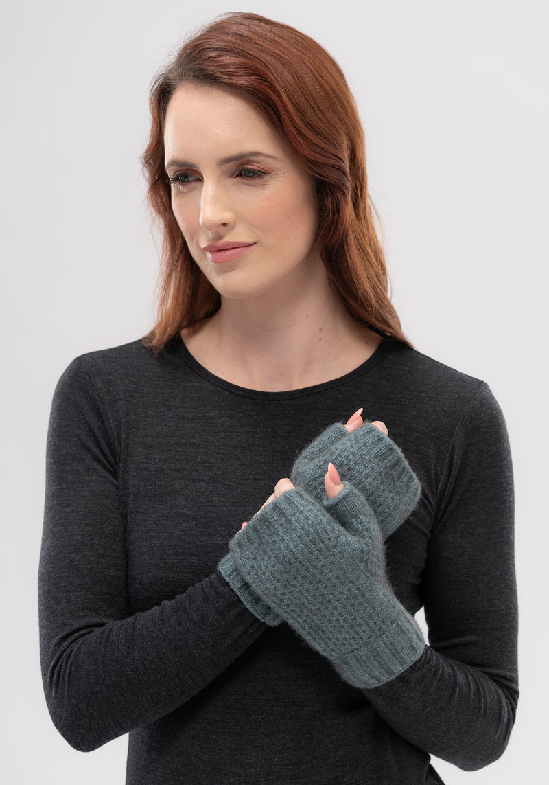 Finley Handwarmer - ZQ Certified Merino Wool, Possum Fibre, Silk Handwarmer - Made in New Zealand
