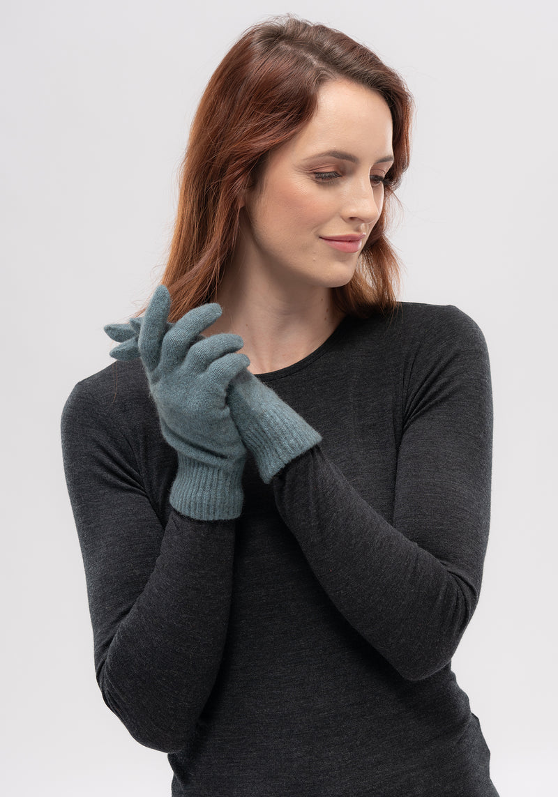 Merinomink Gloves - Merino Wool, Brushtail Possum Fibre, Silk Blend Gloves