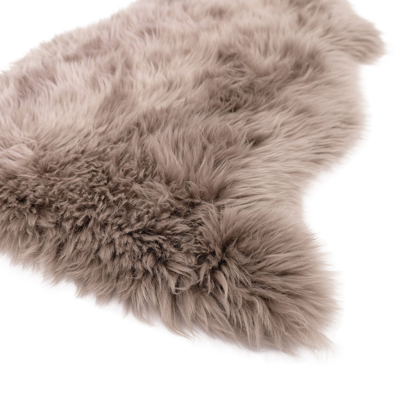 Ash Grey - XXL- Long Wool Sheepskin Rug - Australian Merino Sheepskin