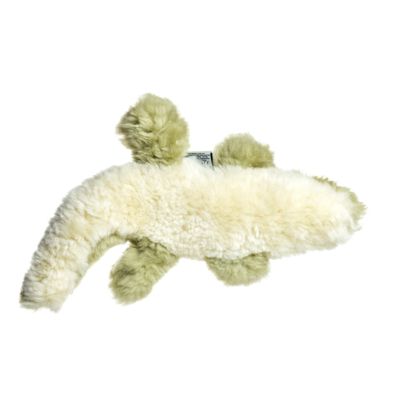Sunny the Saltwater Crocodile - Sheepskin Toy for Babies - 100% Premium Soft Australian Lambskin