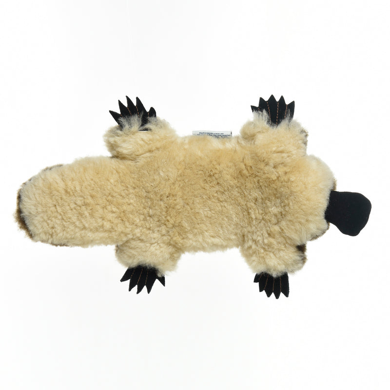 Puggle the Platypus - Sheepskin Toy for Babies - 100% Premium Soft Australian Lambskin