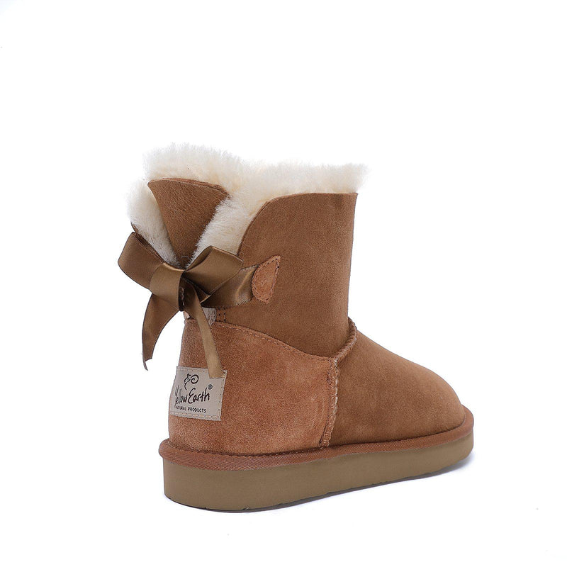 Brianna - Bow Tie Ugg Boot - Premium Australian Merino Sheepskin