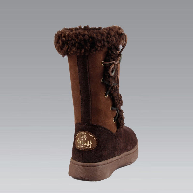 Jennifer - High Top Sheepskin Boots