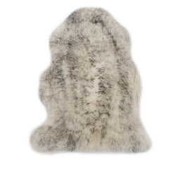 Grey Mist - Large Size- Grey Long Wool Sheepskin Rug - Australian Merino Sheepskin