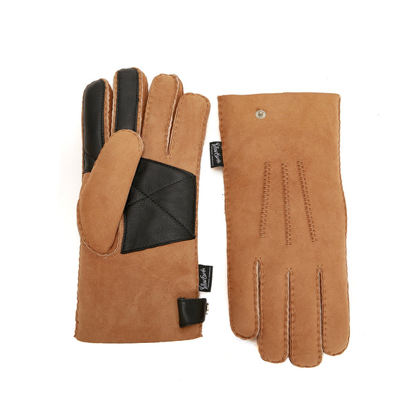 Men's Classic Gloves - Touch Screen Compatible - Genuine Australian Sheepskin Gloves