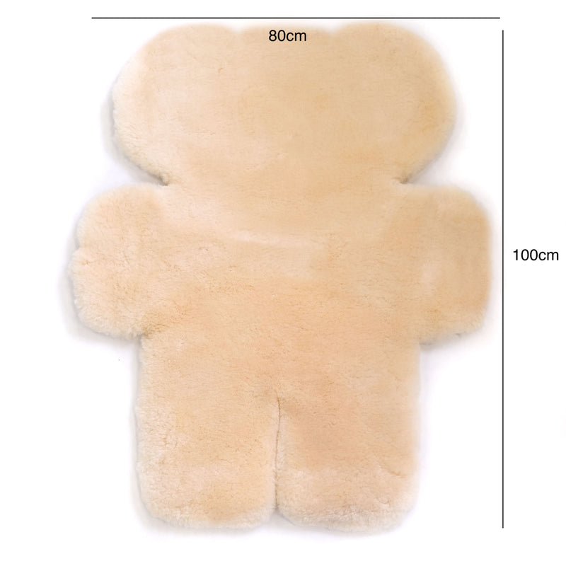 Giant Teddy Bear Rug - 100% Australian Lambskin - Suitable for Babies