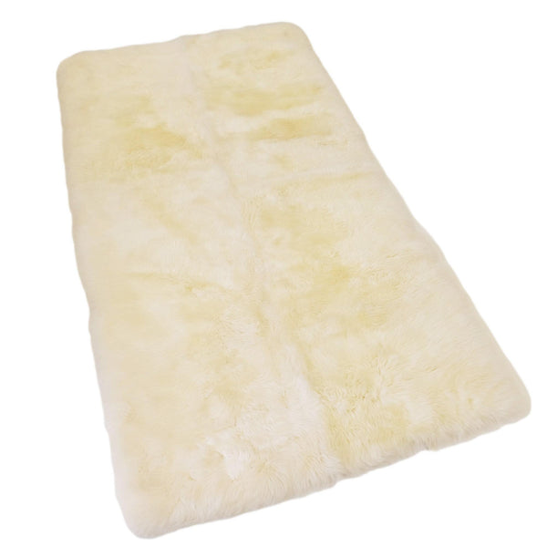 Ivory - Rectangle 100 X 200 cm - Sheepskin Merino Rug - Australian Made