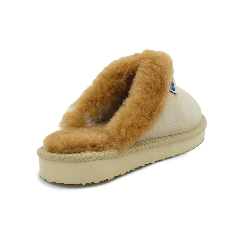 Lady's Sheepskin Scuff Slippers - Size 5 and 6 Remaining [Clearance]