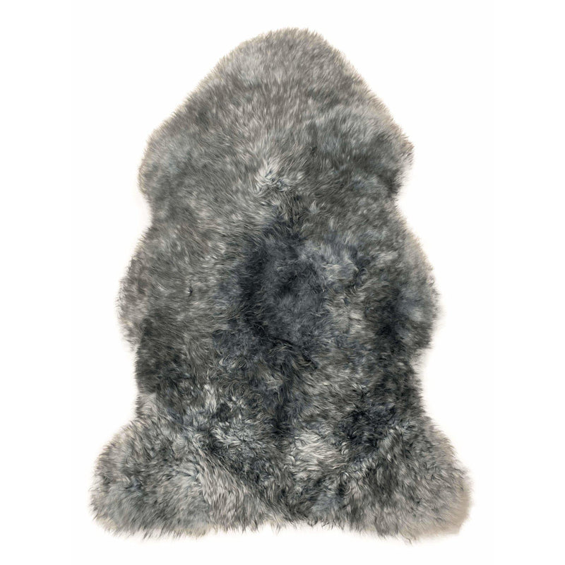 Indigo - XXL Grey Long Wool Sheepskin Rug - Australian Merino Sheepskin